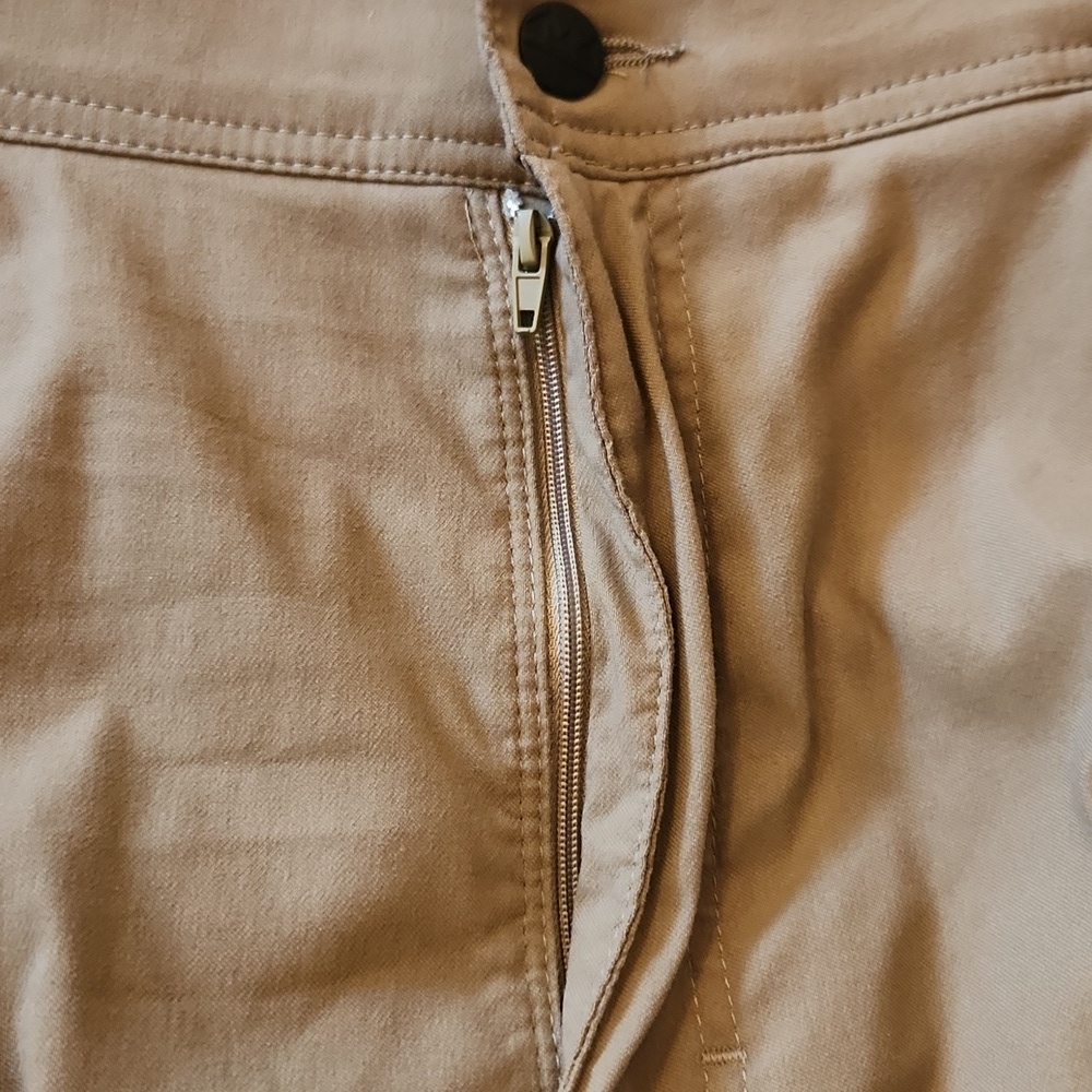 Wrangler Outdoor Performance Flex Fit Duo Dry Straight Leg Khaki Pants Gorpcore - Picture 9 of 12